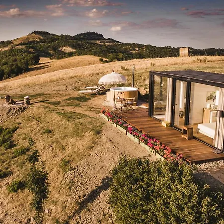Сasa de vacaciones Respiro Glamping Private Retreat With Hot Tub *