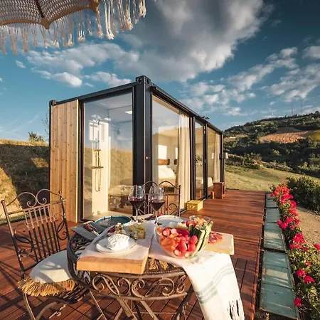 Respiro Glamping Private Retreat With Hot Tub