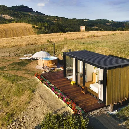 Respiro Glamping Private Retreat With Hot Tub *