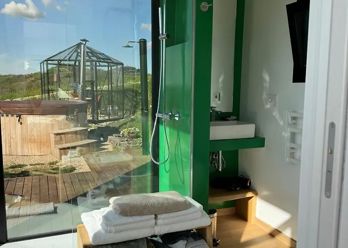 度假居 Respiro Glamping Private Retreat With Hot Tub 切塞纳