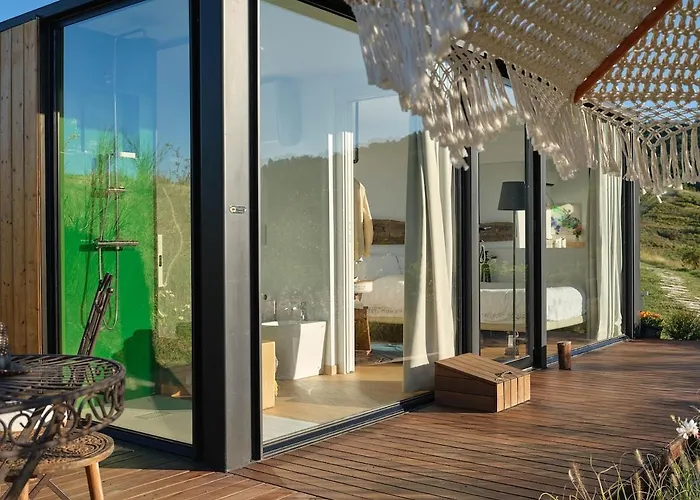 Respiro Glamping Private Retreat With Hot Tub Ferienhaus Cesena