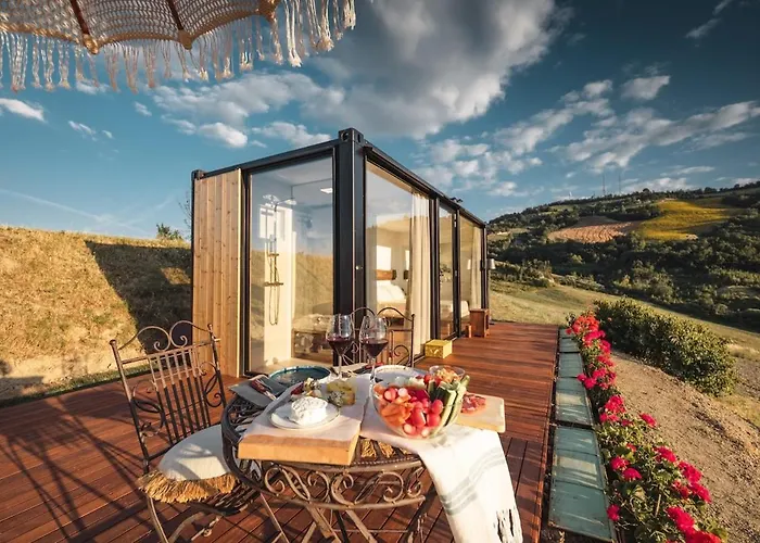 Respiro Glamping Private Retreat With Hot Tub