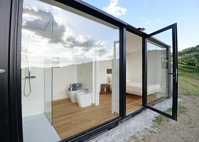 Tiny House Respiro Glamping * تشيزينا